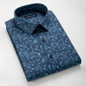 Camisa estampada SAM CHIL / Algodón 100% - PRODUCTO PERUANO - CAMISA CASUAL ESTAMPADA